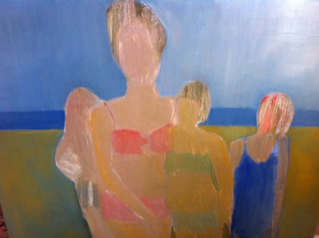 I'll be your shelter, olja på trä, 116x89 cm, 2015